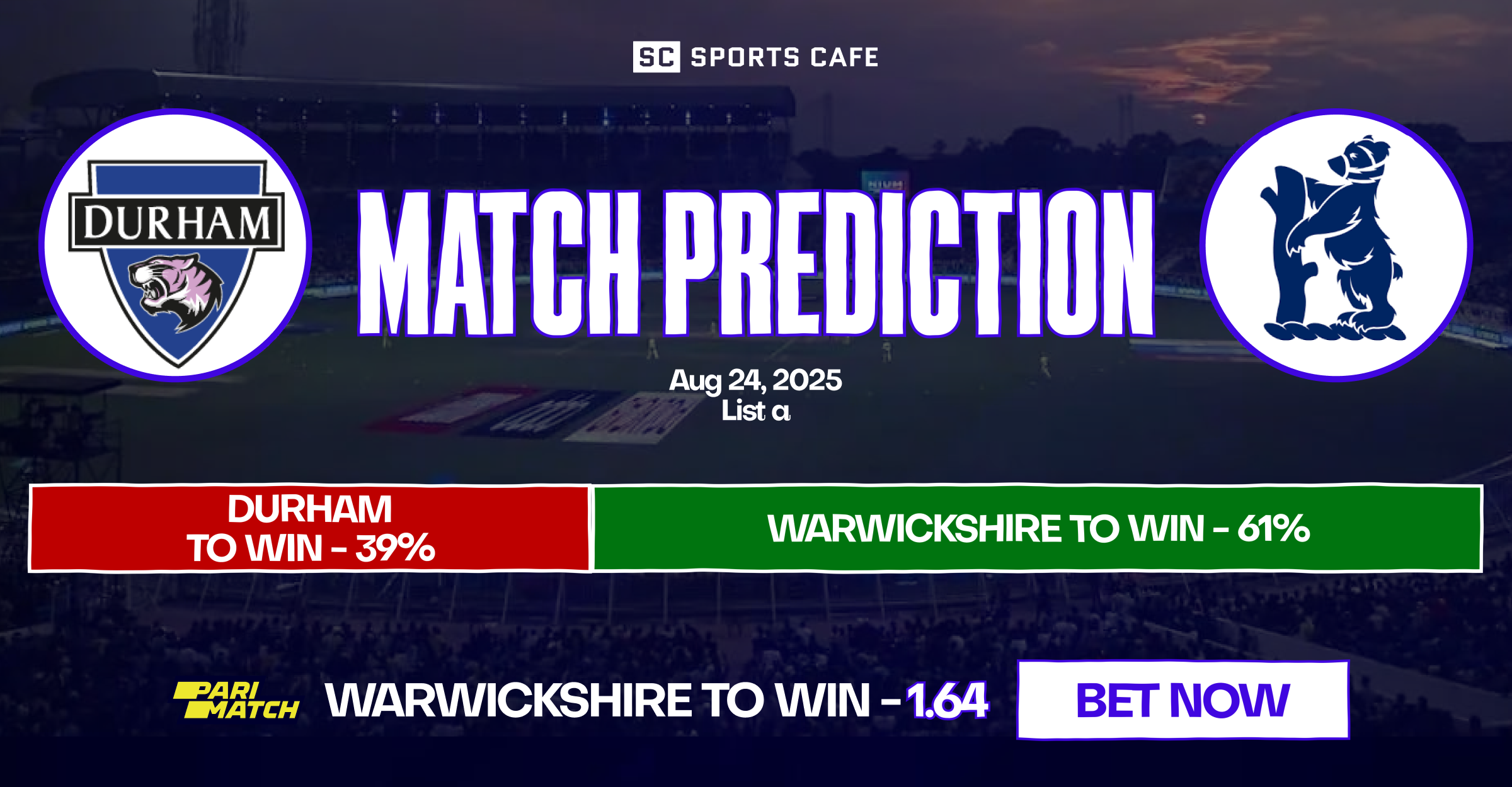 Durham vs Warwickshire